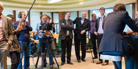 Nevenactiviteiten in het Provinciehuis in Assen. Foto: Lennart Ootes